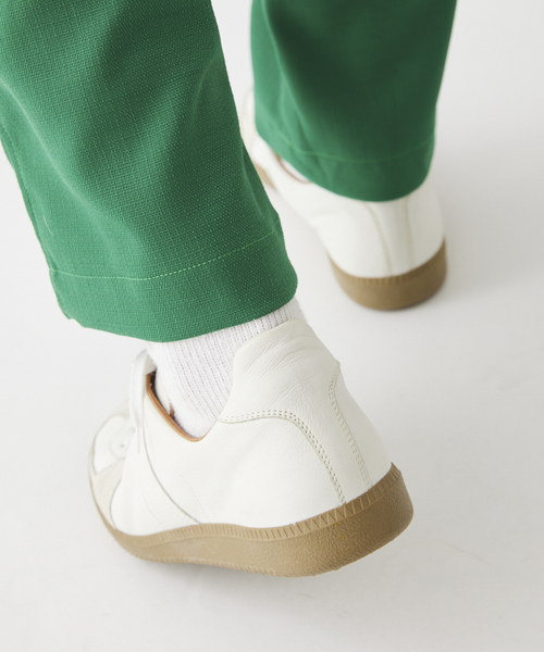 REPRODUCTION OF FOUND（リプロダクションオブファウンド）の「【REPRODUCTION OF FOUND/リプロダクションオブファウンド】GERMAN TRAINER（スニーカー・メンズ・アイボリー/ホワイト/ブラック・41/42/43/44）」の22枚目の写真