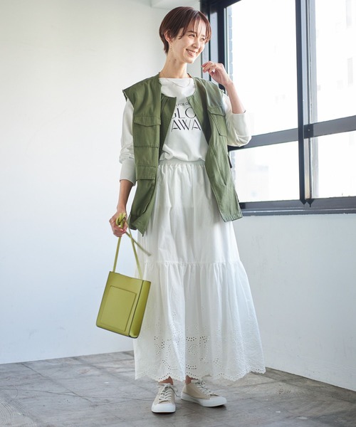 LEPSIM(レプシィム)の「ゼロカルミニショルダー 181780(ショルダーバッグ・レディース・イエロー/ベージュ系その他/ブラック/アイボリー・ONE SIZE)」の11枚目の写真