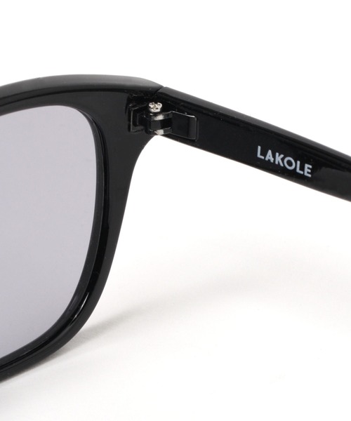 LAKOLE（ラコレ）の「ウェリントンワイドサングラス / 184596（サングラス・レディース・ブラック/その他6/その他4/ライトブラウン/グレー/その他3・FREE）」の9枚目の写真