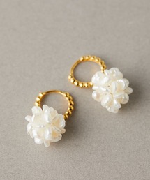 パールプチブーケピアス