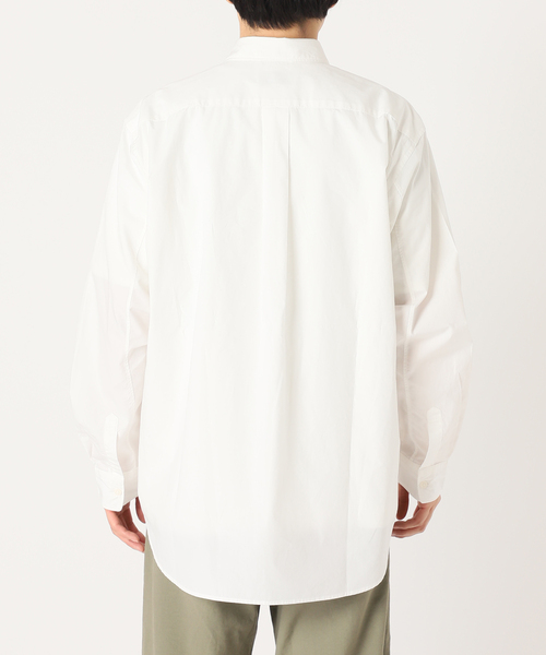 417 EDIFICE（フォーワンセブンエディフィス）の「【ESSENTIAL / エッセンシャル】ブロードシャツ（シャツ/ブラウス・メンズ・グリーン/オレンジ/ライトグリーン/パープル/ホワイト/スカイブルー・SMALL/LARGE/MEDIUM）」の13枚目の写真