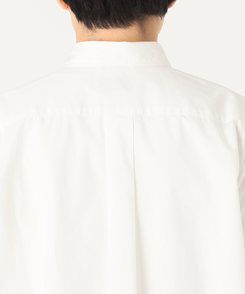 417 EDIFICE（フォーワンセブンエディフィス）の「【ESSENTIAL / エッセンシャル】ブロードシャツ（シャツ/ブラウス・メンズ・グリーン/オレンジ/ライトグリーン/パープル/ホワイト/スカイブルー・SMALL/LARGE/MEDIUM）」の14枚目の写真