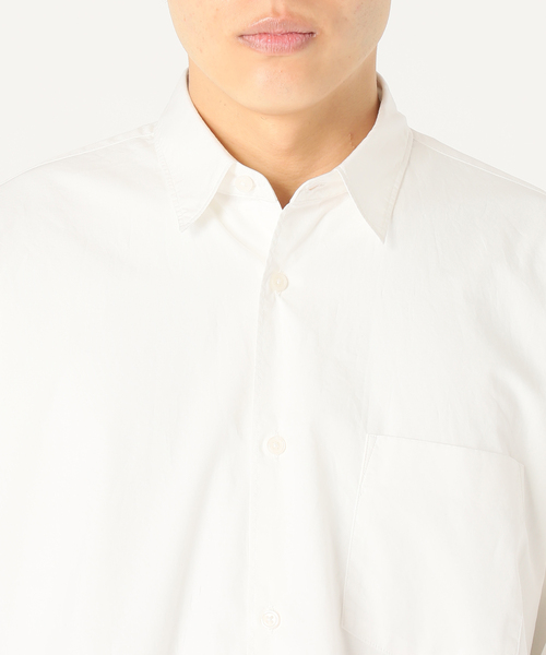 417 EDIFICE（フォーワンセブンエディフィス）の「【ESSENTIAL / エッセンシャル】ブロードシャツ（シャツ/ブラウス・メンズ・グリーン/オレンジ/ライトグリーン/パープル/ホワイト/スカイブルー・SMALL/LARGE/MEDIUM）」の15枚目の写真