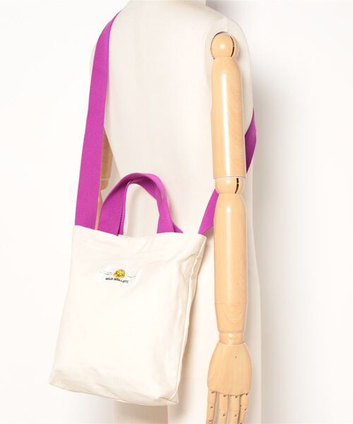 PBLIM（ページボーイリム）の「PAGEBOYLIM/WWキャンパスミニトート（ショルダーバッグ・レディース・ブラック/チャコールグレー/カーキ/アイボリー・FREE）」の12枚目の写真