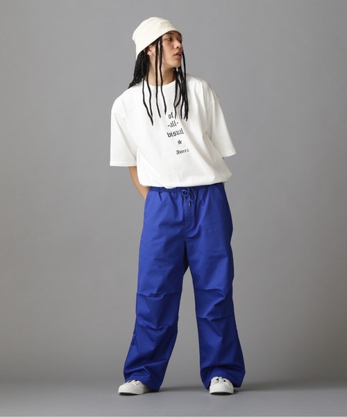 AVIREX（アヴィレックス）の「《直営店限定》AVIREX × A4A CIRCLE LOGO T-SHIRT / サークルロゴ Tシャツ / AVIREX / アヴィレックス（Tシャツ/カットソー・メンズ・ホワイト/ブラック・M/L）」の5枚目の写真