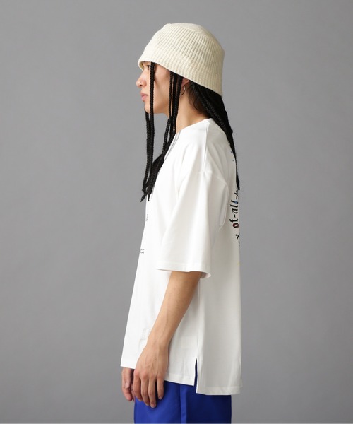 AVIREX（アヴィレックス）の「《直営店限定》AVIREX × A4A CIRCLE LOGO T-SHIRT / サークルロゴ Tシャツ / AVIREX / アヴィレックス（Tシャツ/カットソー・メンズ・ホワイト/ブラック・M/L）」の9枚目の写真