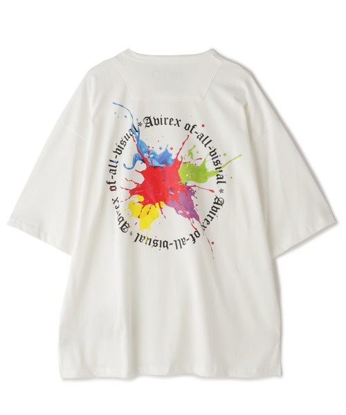 AVIREX（アヴィレックス）の「《直営店限定》AVIREX × A4A CIRCLE LOGO T-SHIRT / サークルロゴ Tシャツ / AVIREX / アヴィレックス（Tシャツ/カットソー・メンズ・ホワイト/ブラック・M/L）」の18枚目の写真