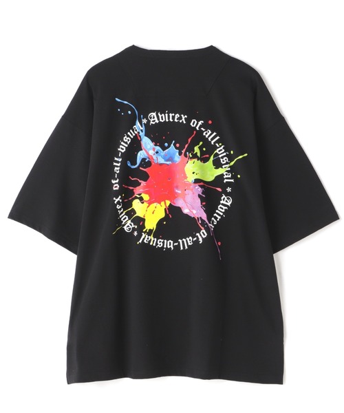 AVIREX（アヴィレックス）の「《直営店限定》AVIREX × A4A CIRCLE LOGO T-SHIRT / サークルロゴ Tシャツ / AVIREX / アヴィレックス（Tシャツ/カットソー・メンズ・ホワイト/ブラック・M/L）」の21枚目の写真