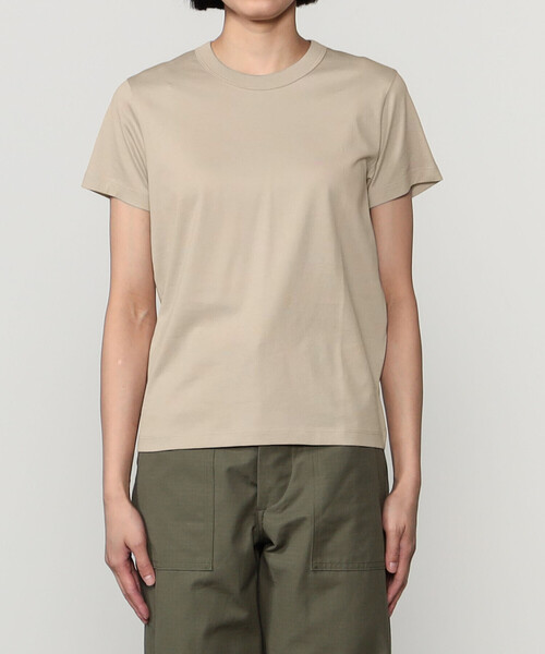 handvaerk(ハンドバーク)の「handvaerk | 60/2 マイクロTシャツ SOLID WOMEN(Tシャツ/カットソー・レディース・ベージュ/ピンク/ホワイト/ブラック/ライトグレー・M/S)」の11枚目の写真