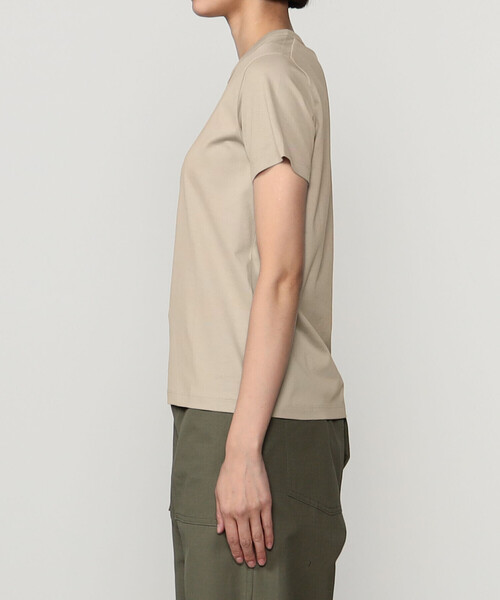 handvaerk(ハンドバーク)の「handvaerk | 60/2 マイクロTシャツ SOLID WOMEN(Tシャツ/カットソー・レディース・ベージュ/ピンク/ホワイト/ブラック/ライトグレー・M/S)」の12枚目の写真