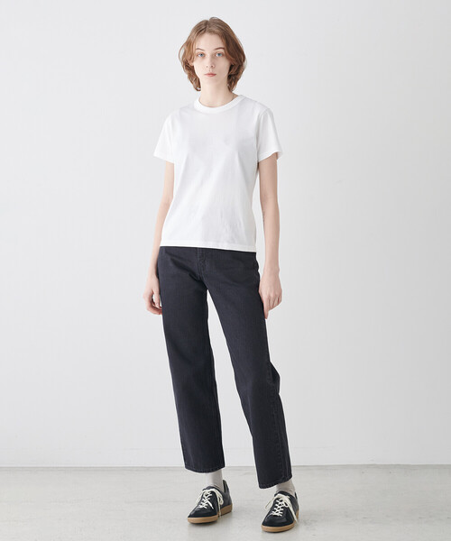 tシャツ handvaerk | 60/2 マイクロTシャツ SOLID WOMEN レディース handvaerk | 60/2 マイクロTシャツ SOLID WOMEN（Tシャツ
