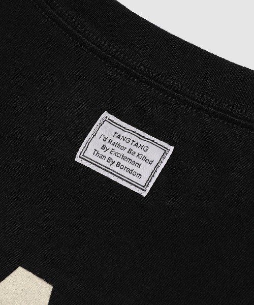 TANGTANG(タンタン)の「MIX/PEACE(Tシャツ/カットソー・メンズ・ブラック・XL/L/M)」の4枚目の写真
