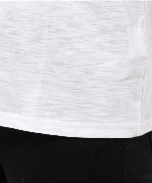 JOURNAL STANDARD（ジャーナルスタンダード）の「マーブルヴィンテージ天竺 Vネックプルオーバー#（Tシャツ/カットソー・レディース・グレー/ホワイト/ネイビー/イエロー・FREE）」の19枚目の写真