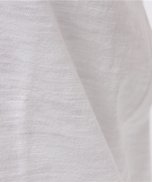 JOURNAL STANDARD（ジャーナルスタンダード）の「マーブルヴィンテージ天竺 Vネックプルオーバー#（Tシャツ/カットソー・レディース・グレー/ホワイト/ネイビー/イエロー・FREE）」の20枚目の写真