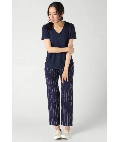 JOURNAL STANDARD（ジャーナルスタンダード）の「マーブルヴィンテージ天竺 Vネックプルオーバー#（Tシャツ/カットソー・レディース・グレー/ホワイト/ネイビー/イエロー・FREE）」の14枚目の写真