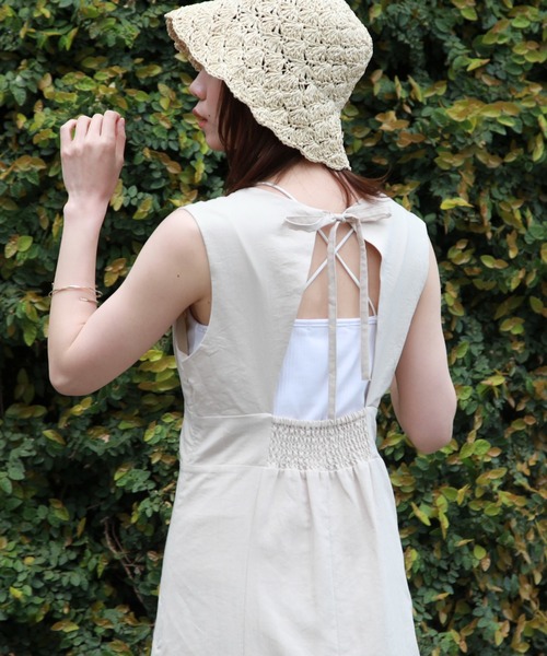 archives(アルシーヴ)の「バックシャンスリーブワンピース(ワンピース・レディース・ブラック/モカ/アイボリー/オレンジ/グリーン・MEDIUM)」の20枚目の写真