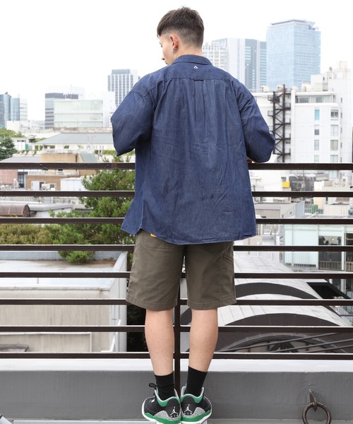GERRY（ジェリー）の「GERRY エスニックテープ半袖シャツ（シャツ/ブラウス・メンズ・ネイビー/ブルー・X-LARGE/LARGE/MEDIUM）」の22枚目の写真