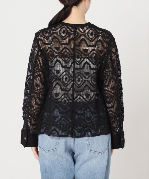 Plage 【R’IAM】レース シャツ 新品未使用 タグ付き 38 R'IAM-PLAGE〟 ⁡ ⁡ ・R'IAM レースミニシャツ No.24050922603010