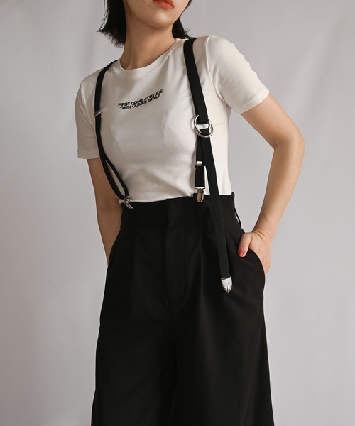 An+u（アンユー）の「ウエスタンリングサスペンダー（サスペンダー・レディース・ブラック/グレー/カーキ・ONE SIZE）」の15枚目の写真