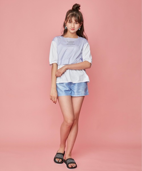 【160サイズ】JENNI love 3PゲーミングT付きスイムウェア JENNI love（ジェニィラブ）の「4Pガーリースイムウェア（水着）」 - WEAR