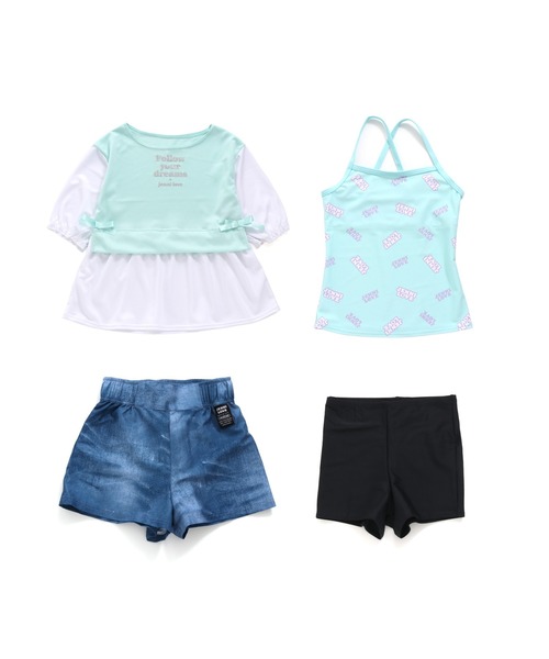 JENNI love（ジェニィラブ）の「4Pガーリースイムウェア（水着）」 - WEAR
