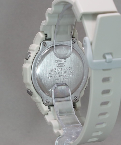 CASIO(カシオ)の「CASIO Collection / LWS-2200H-8AJF(デジタル腕時計・レディース・ライトグレー・FREE)」の8枚目の写真