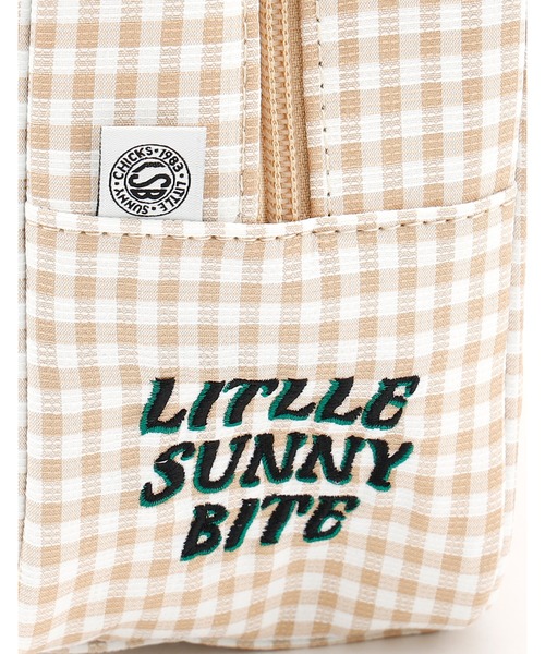 Little sunny bite（リトルサニーバイト）の「Girly checker bag（ハンドバッグ・レディース・ブラック/ベージュ/ブルー・FREE）」の17枚目の写真