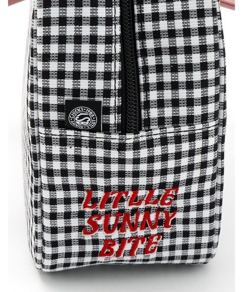 Little sunny bite（リトルサニーバイト）の「Girly checker bag（ハンドバッグ・レディース・ブラック/ベージュ/ブルー・FREE）」の12枚目の写真
