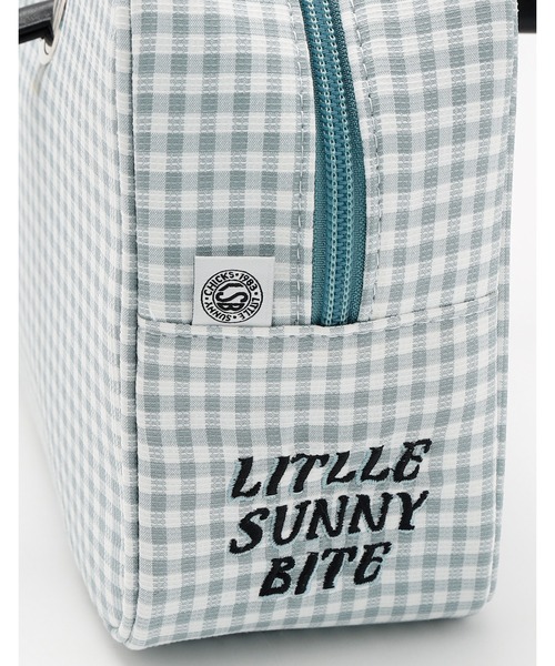 Little sunny bite（リトルサニーバイト）の「Girly checker bag（ハンドバッグ・レディース・ブラック/ベージュ/ブルー・FREE）」の16枚目の写真