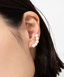 NOLLEY’S | カーブパールイヤリング(イヤリング)