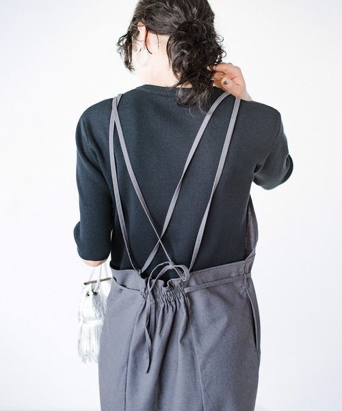 haco!(ハコ)の「乙女の永遠の必需品 マルチウェイエプロンドレス見参(ワンピース・レディース・ブラック/チャコールグレー・SMALL/MEDIUM/LARGE/X-LARGE)」の13枚目の写真