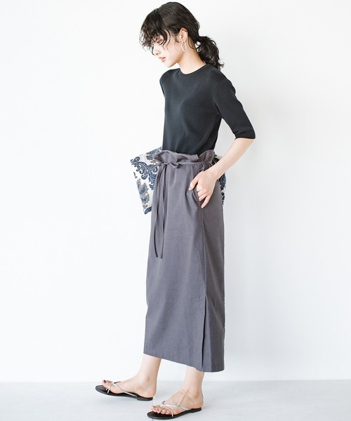 haco!(ハコ)の「乙女の永遠の必需品 マルチウェイエプロンドレス見参(ワンピース・レディース・ブラック/チャコールグレー・SMALL/MEDIUM/LARGE/X-LARGE)」の4枚目の写真