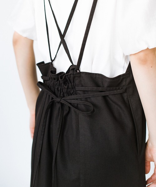 haco!(ハコ)の「乙女の永遠の必需品 マルチウェイエプロンドレス見参(ワンピース・レディース・ブラック/チャコールグレー・SMALL/MEDIUM/LARGE/X-LARGE)」の8枚目の写真