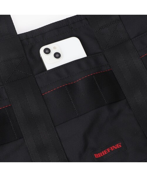 BRIEFING（ブリーフィング）の「【BRIEFING/ブリーフィング】DISCRETE TOTE M MW GENII（トートバッグ・メンズ・ネイビー/ブラック・FREE）」の8枚目の写真