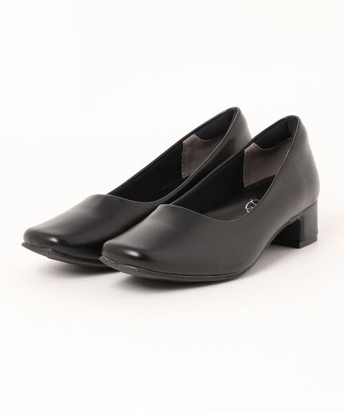 Parade(パレード)の「【極ふわっ】3.5cmヒール 防水プレーンビジネスパンプス【Parade】(パンプス・レディース・ブラック系その他/ブラック・23.0cm/24.5cm/24.0cm/25.5cm/21.5cm/22.5cm/25.0cm/22.0cm/23.5cm/26.0cm)」の1枚目の写真