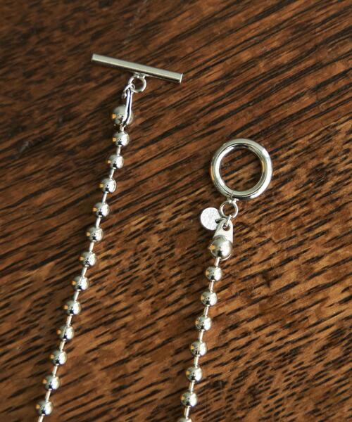 coen(コーエン)の「3.2ボールチェーンマンテルロングネックレス(ネックレス・レディース・シルバー・FREE)」の5枚目の写真