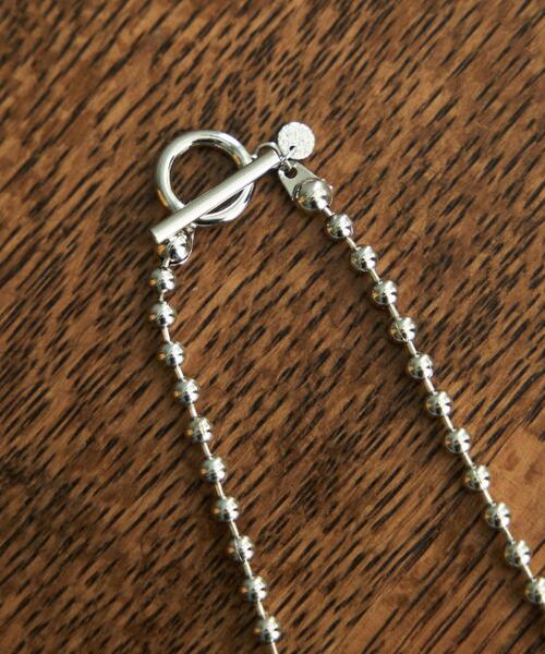 coen(コーエン)の「3.2ボールチェーンマンテルロングネックレス(ネックレス・レディース・シルバー・FREE)」の6枚目の写真