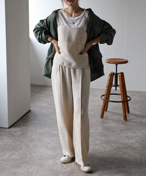 model：H165 着用サイズ：FREE