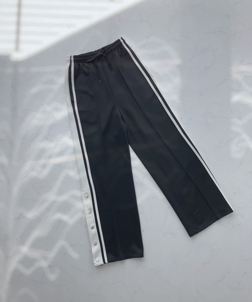 AS KNOW AS plus（アズノゥアズプラス）の「〇サイドライントラックパンツ（その他パンツ・レディース・ブラック/アイボリー/グリーン・FREE）」の18枚目の写真