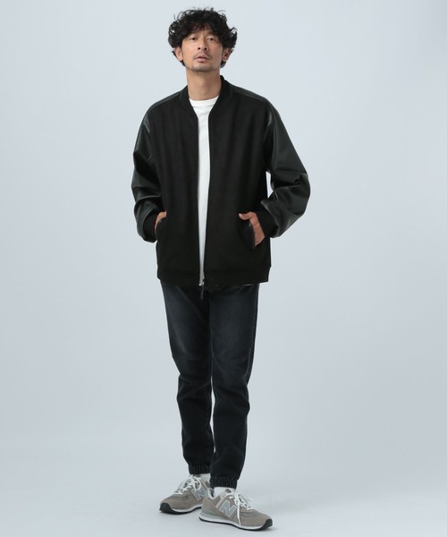 BAYFLOW(ベイフロー)の「クラフトスエード ブルゾン(ブルゾン・メンズ・オレンジ/グリーン/ベージュ/ブラック・SMALL/MEDIUM/LARGE)」の17枚目の写真