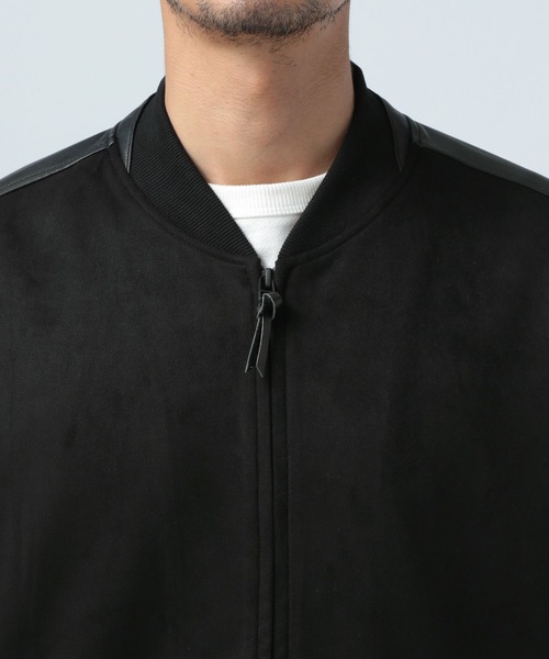 BAYFLOW(ベイフロー)の「クラフトスエード ブルゾン(ブルゾン・メンズ・オレンジ/グリーン/ベージュ/ブラック・SMALL/MEDIUM/LARGE)」の15枚目の写真