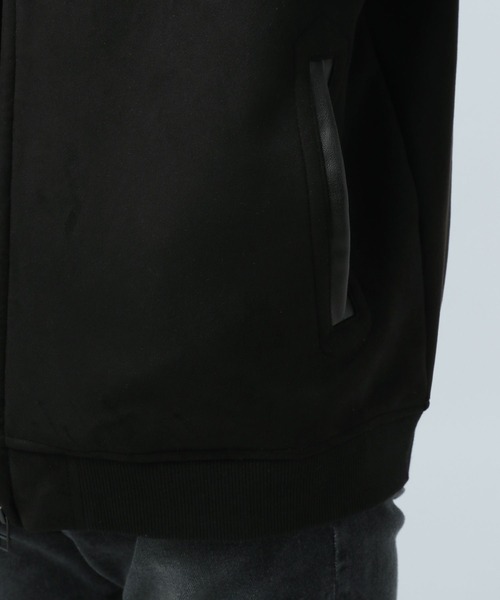 BAYFLOW(ベイフロー)の「クラフトスエード ブルゾン(ブルゾン・メンズ・オレンジ/グリーン/ベージュ/ブラック・SMALL/MEDIUM/LARGE)」の12枚目の写真