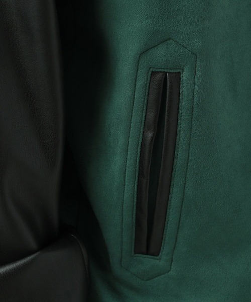 BAYFLOW(ベイフロー)の「クラフトスエード ブルゾン(ブルゾン・メンズ・オレンジ/グリーン/ベージュ/ブラック・SMALL/MEDIUM/LARGE)」の16枚目の写真