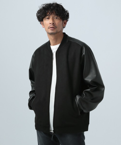 BAYFLOW(ベイフロー)の「クラフトスエード ブルゾン(ブルゾン・メンズ・オレンジ/グリーン/ベージュ/ブラック・SMALL/MEDIUM/LARGE)」の21枚目の写真