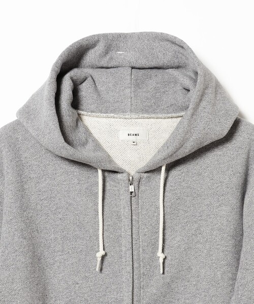 BEAMS（ビームス）の「BEAMS / 杢 ジップアップ パーカ（パーカー・メンズ・トップグレー/ネイビー・S/M/L/XL）」の19枚目の写真