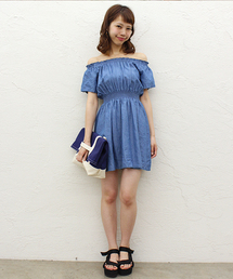 Kastane | 【Kastane】2WAYオフショルダーワンピース(ワンピース)