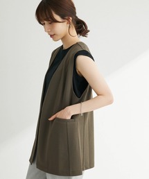 着流しカットジョーゼットジレ