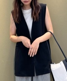 Green　Parks | 着流しカットジョーゼットジレ(ベスト)