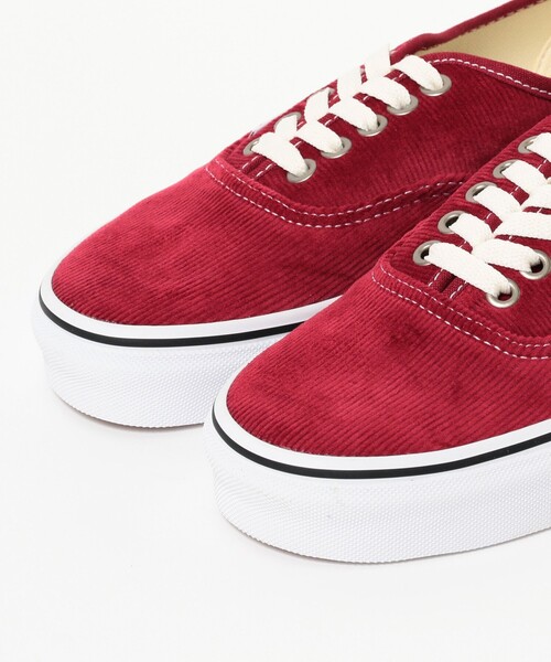 VANS(バンズ)の「VANS / AUTHENTIC(スニーカー・レディース・レッド/ブルー・6/5/4h/5h/6h)」の3枚目の写真
