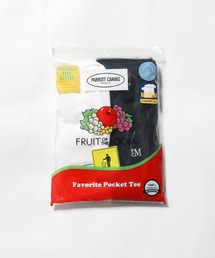 FRUIT OF THE LOOM/フルーツオブザルーム×PARROTT CANVAS/パロットキャンバス FAVORITE POCKET TEE(2PACK) パックTシャツ